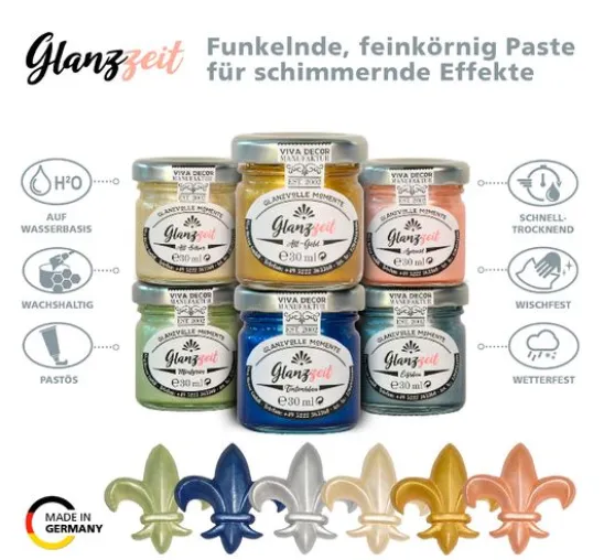 Viva Decor Glanzzeit "Glanzvolle Momente", 6er-Set