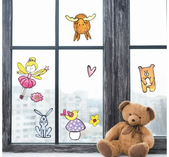 Viva KIDS Window Color-Set "Nordic Friends"