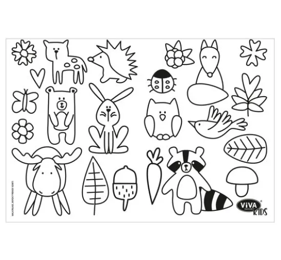 Viva KIDS Window Color-Set "Nordic Friends"