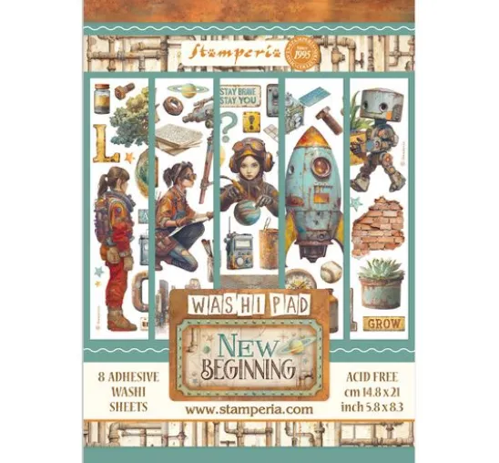Washi Pad "A New Beginning"