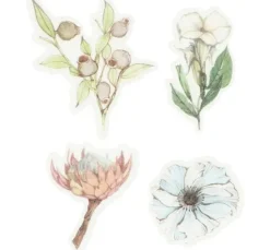 Washi Sticker "Blumen Pastell"