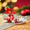 Weihnachtsarrangement mit Tanne