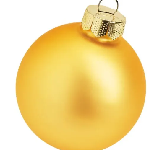 Weihnachtskugeln aus Glas, Ø 6cm