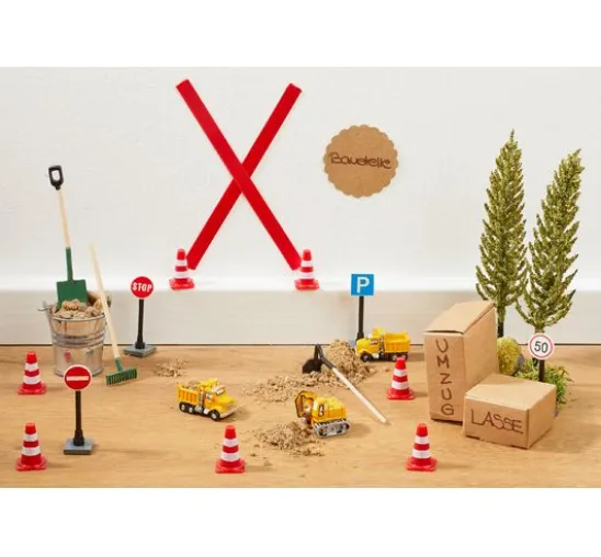 Wichtel-Set "Pylonen & Verkehrsschilder"