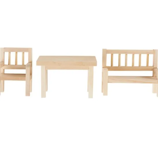 Wichtel-Set "Tisch, Bank & Stuhl"