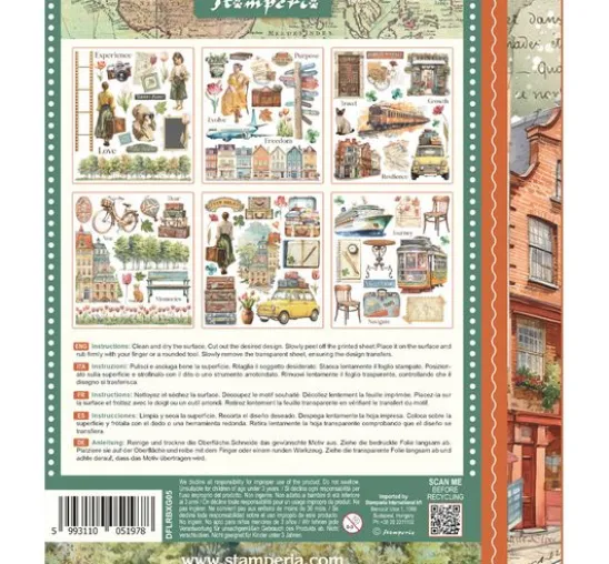 XL Rub On Sortiment "Art of Travelling"