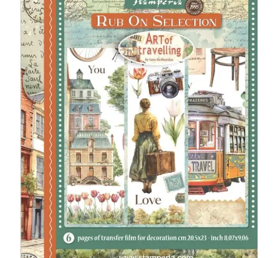 XL Rub On Sortiment "Art of Travelling"
