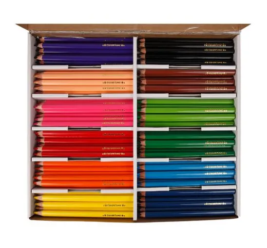 XXL Colortime Buntstifte "Jumbo", Mine 5 mm