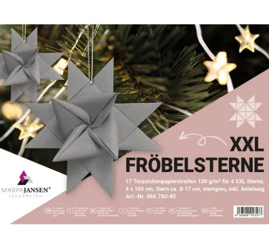 XXL Fröbelsterne