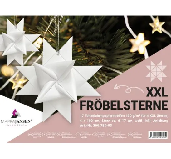 XXL Fröbelsterne