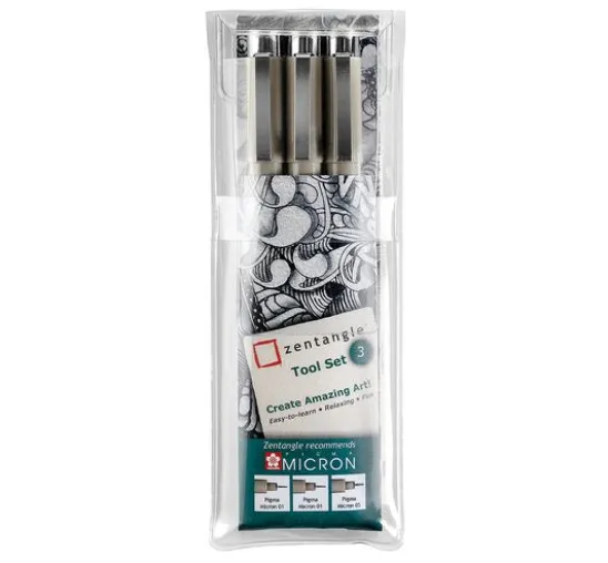 Zentangle Fineliner 3er-Set