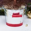 Zink Topf mit Henkel