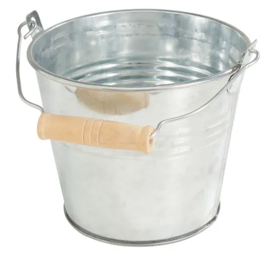 Zink Topf mit Henkel